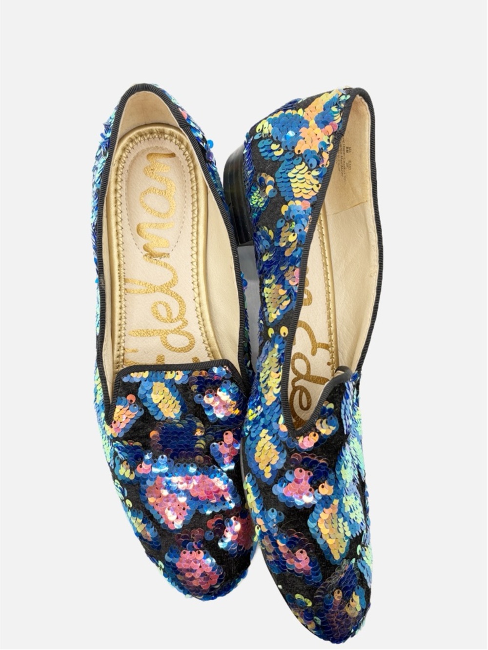 Sam Edelman Jordy Sequin Loafer - Picture 2 of 8